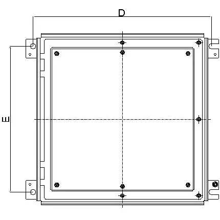 Ex ovládacie skrinky Plus z nehrdzavejúcej ocele d
