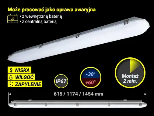 liniowa oprawa przemyslowa led techline